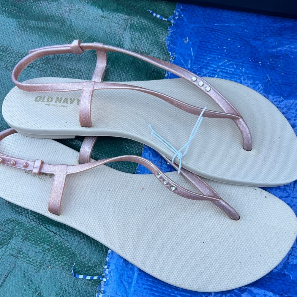 Brown Jewel Sandals